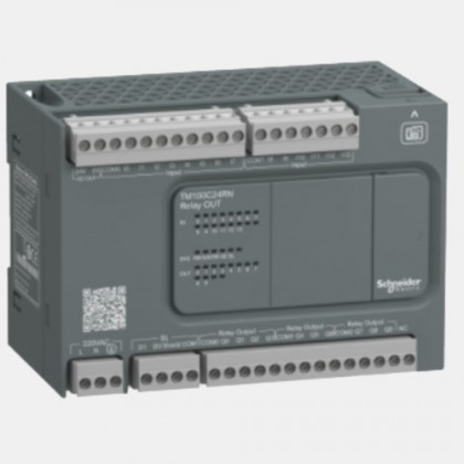Sterownik PLC 14 wejść i 10 wyjść przekaźnikowych TM100C24RN Schneider Electric